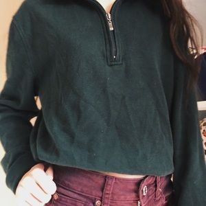 Pullover quarter zip